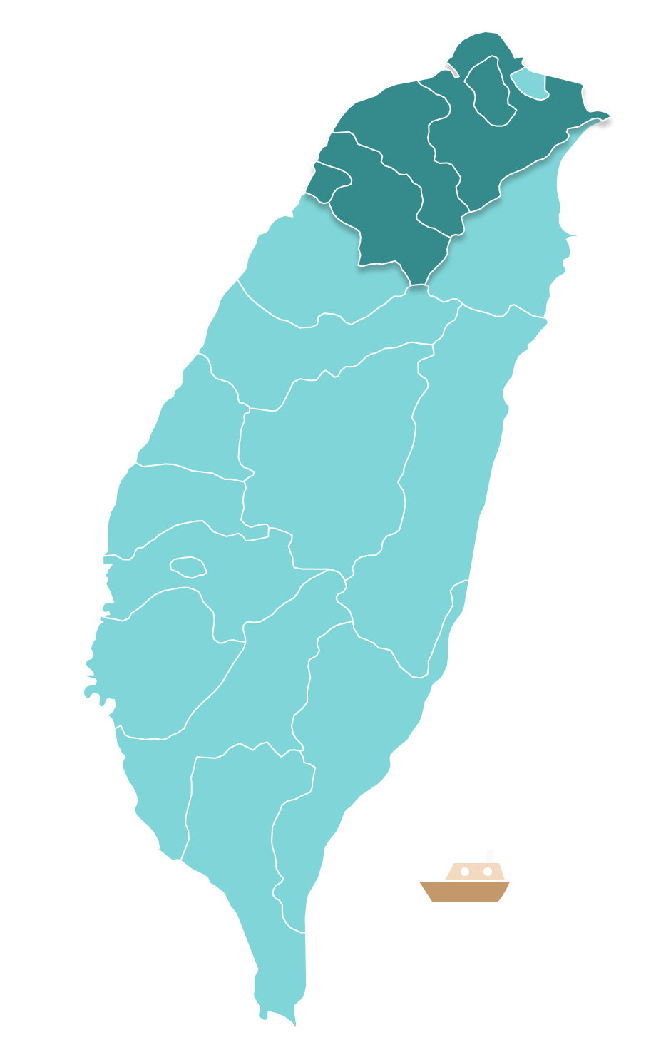 Taiwan Map